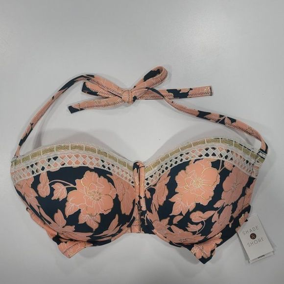 Shade & Shore Bikini Top Blush Peach - Picture 5 of 9